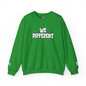 WE DIFFERENT - EMBROIDERY SWEATSHIRT