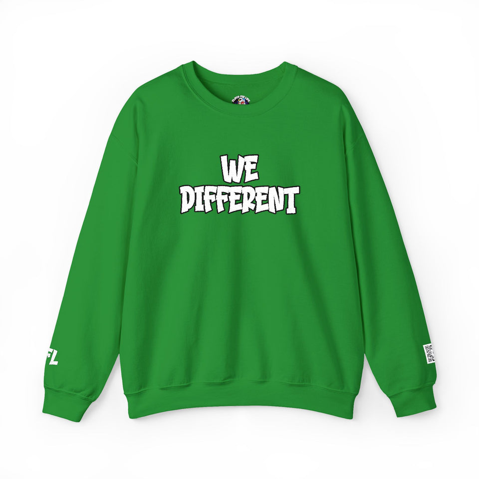 WE DIFFERENT - EMBROIDERY SWEATSHIRT