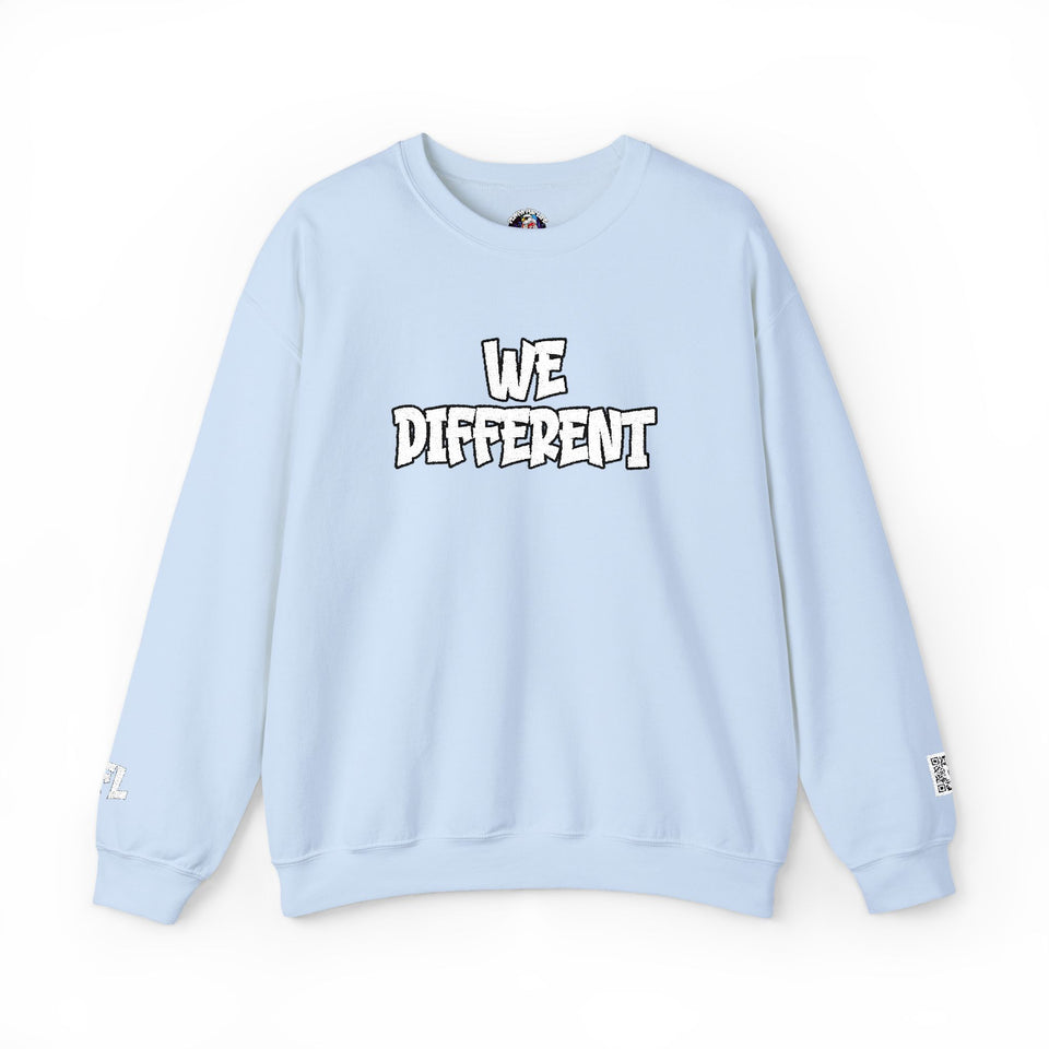 WE DIFFERENT - EMBROIDERY SWEATSHIRT