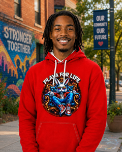 Playa For Life -Playa Bunny - Hoodie