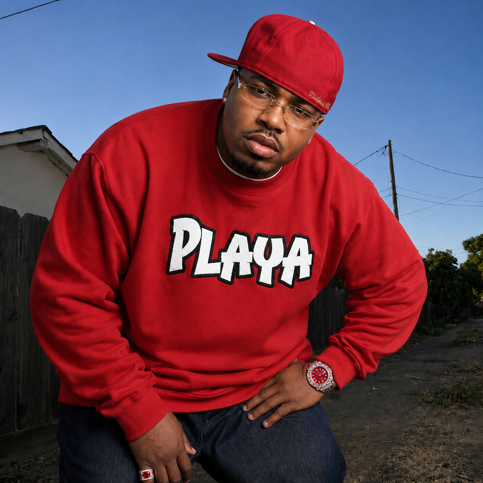 Playa Crewneck Sweatshirt – Retro Streetwear Graphic Pullover