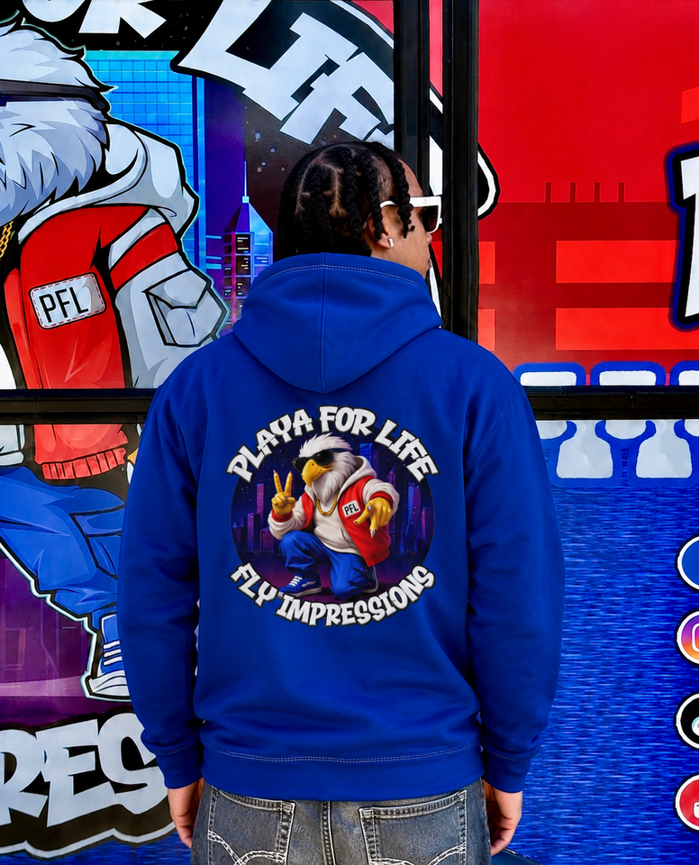 Playin' For Life - Fly Impressions - Hoodie