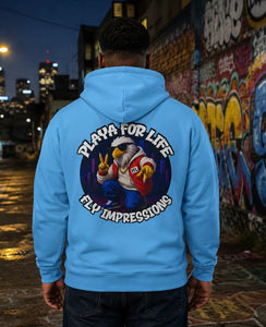 Playa For Life Logo, Big & Tall - Hoodie